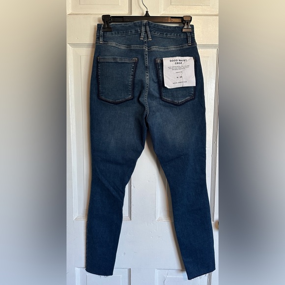 Good American | GOOD WAIST CROP SHADOW POCKETS Jeans - Picture 8 of 14